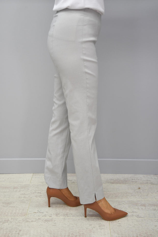 Robell Marie Silver Grey Petite Trousers  - 51412 5499 92