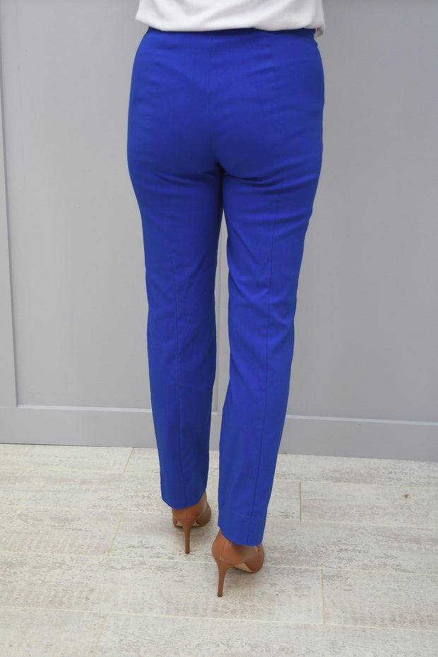 Robell Marie Blue Petite Trousers - 51412 5499 67