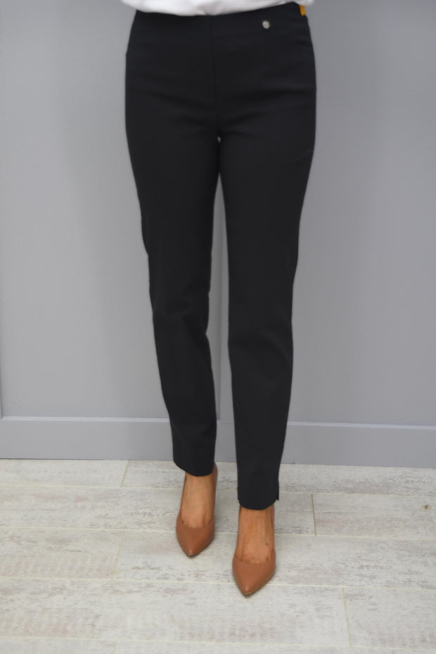 Robell Marie Full Length Trousers Grey 97 - 51412 5499 97