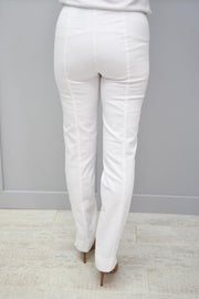 Robell Marie White Denim Jeans - 51639 5448 10