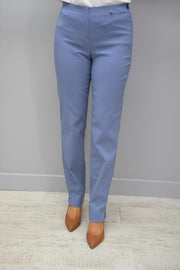 Robell Marie Full Length Trousers Light Denim Colour- 51412 5499 62