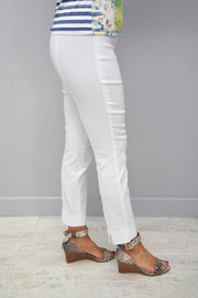 Robell Rose 09 Trousers White - 51527 5499 10